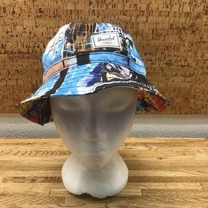 Herschel Supply Co Basquiat Skull Bucket Hat